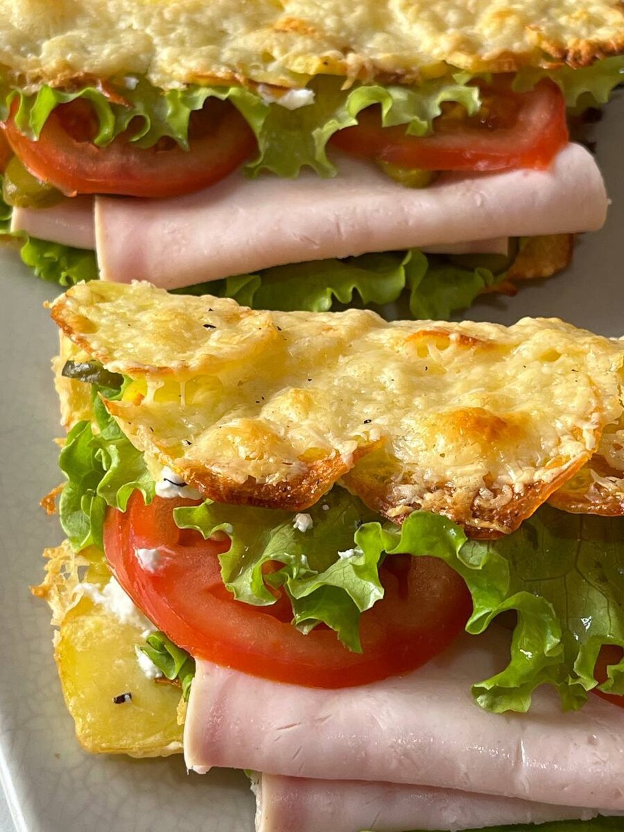 Картофельный конверт с начинкой