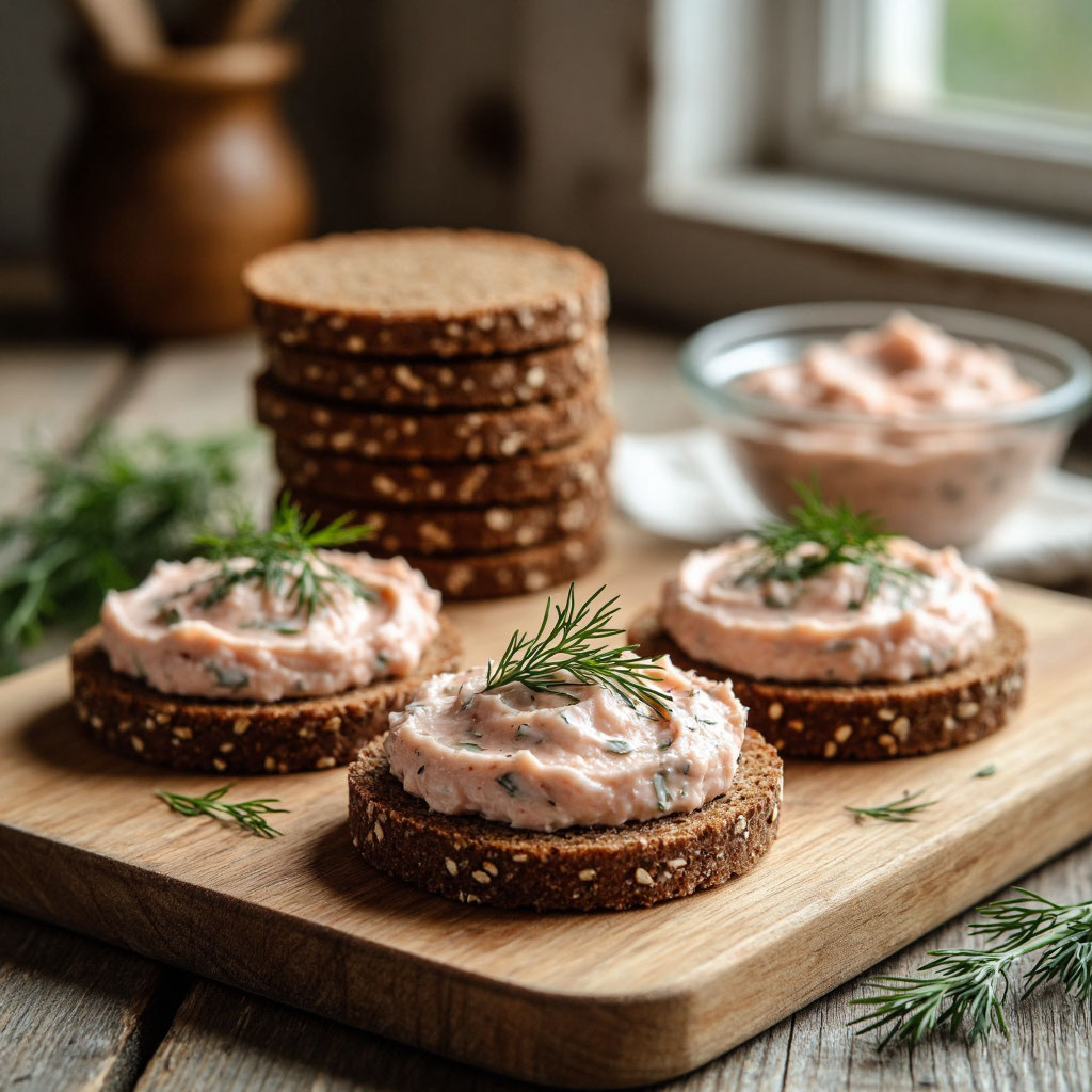 Крем‑паста из консервированной горбуши: быстрый и изысканный закусочный деликатес 🐟