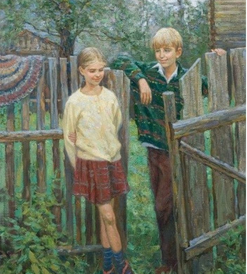 Прощальный подарок лета. "Детство в деревне"