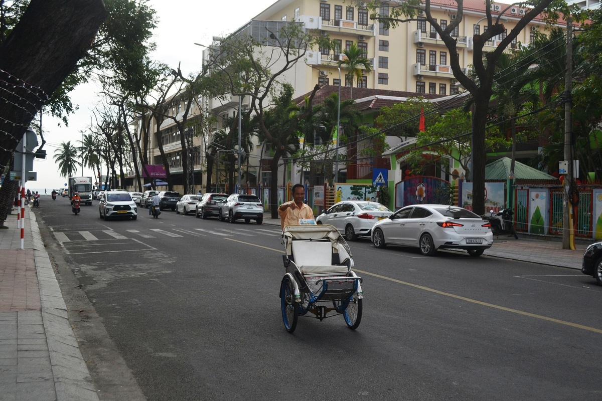 Велорикша на улицах Нячанга