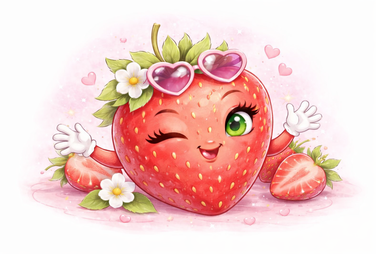 Сегодня проводником в тему будет эта ягодка 🍓