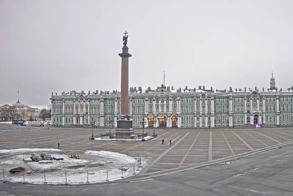    Фото: скрин видовой камеры Эрмитажа