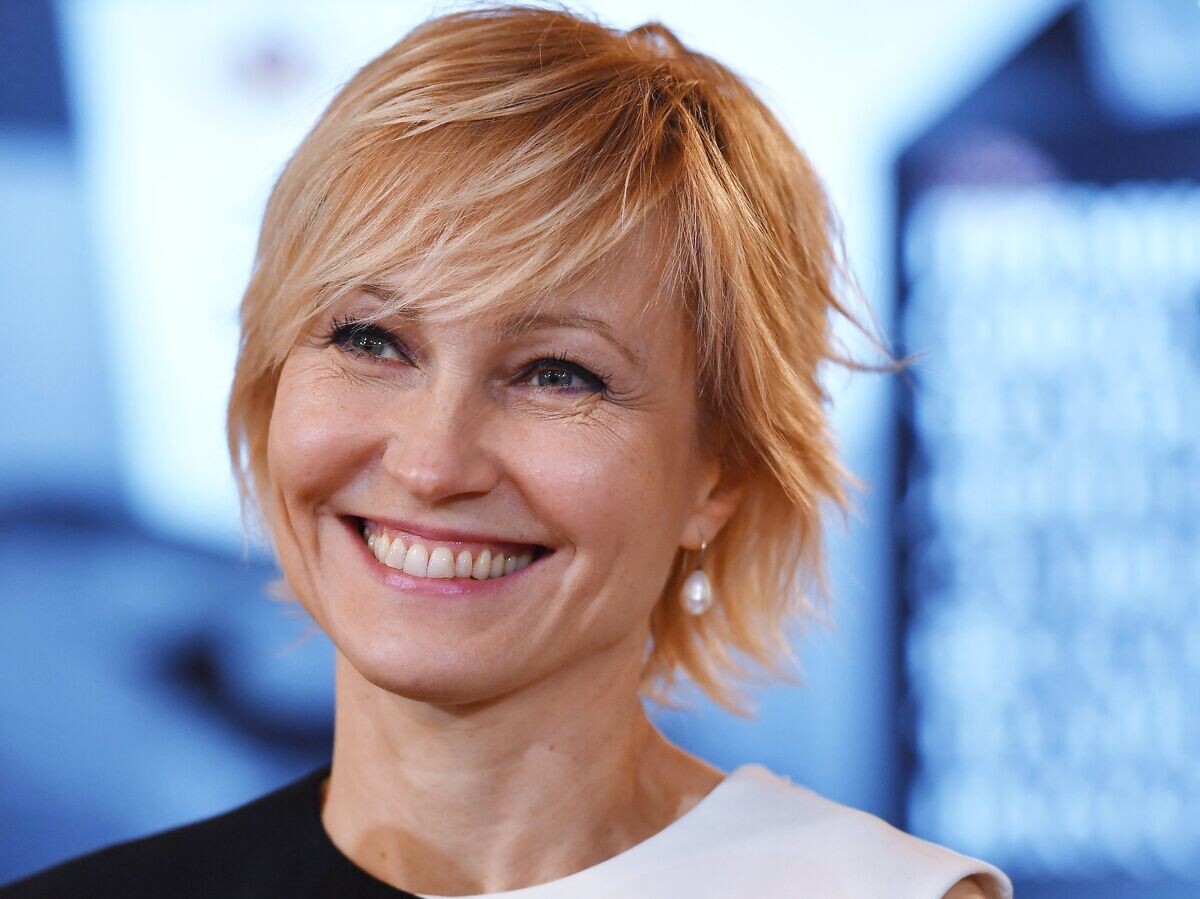    Актриса Ингеборга Дапкунайте перед началом церемонии вручения премии "Золотая Маска" в номинации «За выдающийся вклад в театральное искусство» в Большом театре | © РИА Новости / Евгения Новоженина