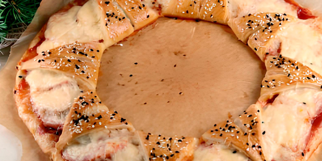 🍕⭕Пицца в форме кольца