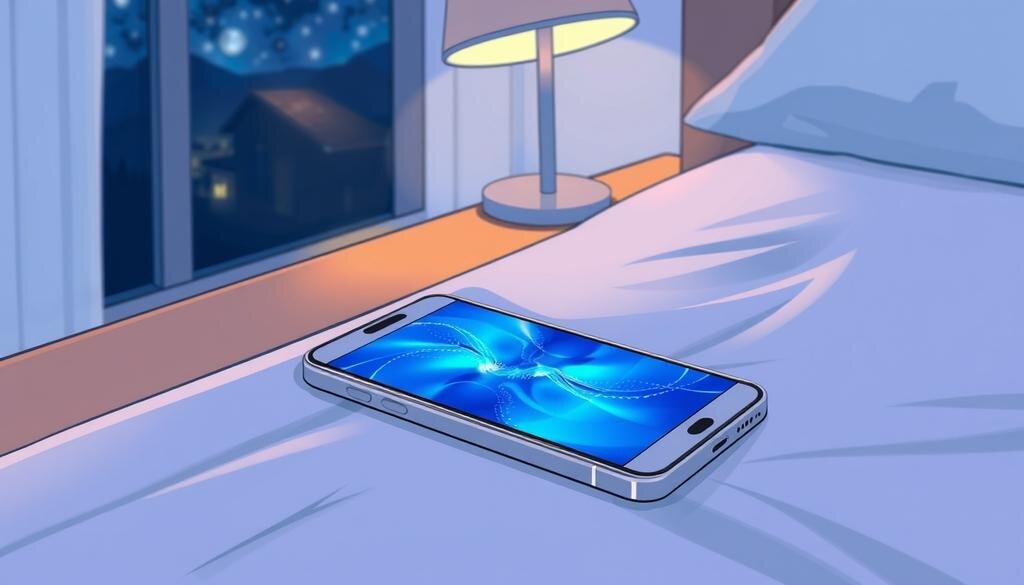    Показать устройство с включенным ночным режимом