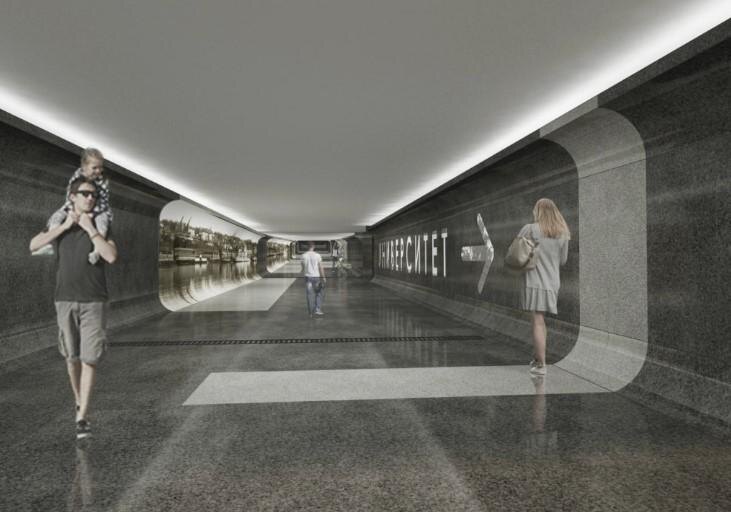    проект пешеходного тоннеля ТПУ Пермь 2 © permkrai.ru