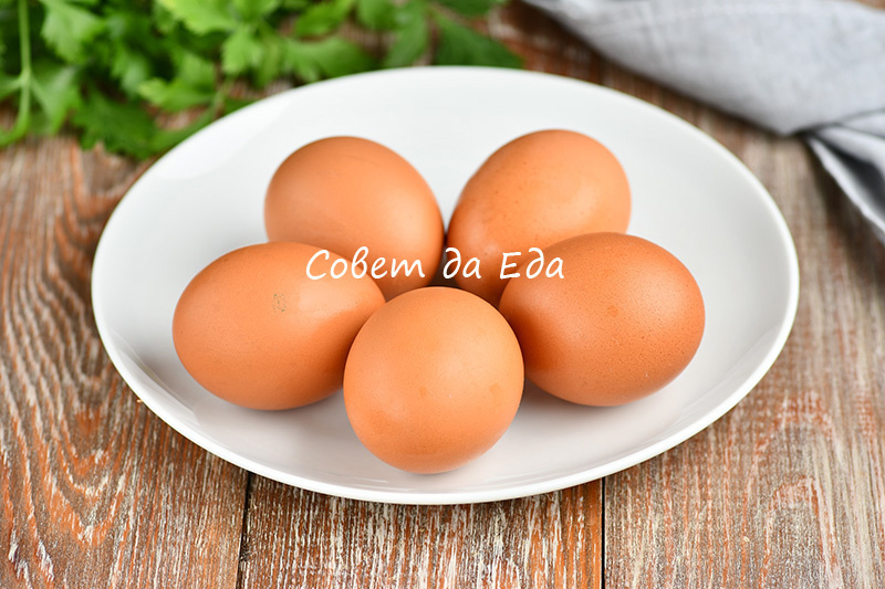 Очень вкусные и красивые блюда из яиц (5 вариантов)