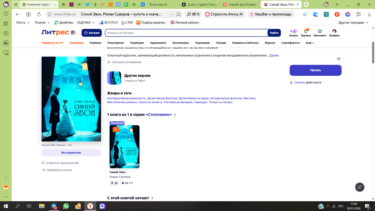 Роман Суворов на Литрес