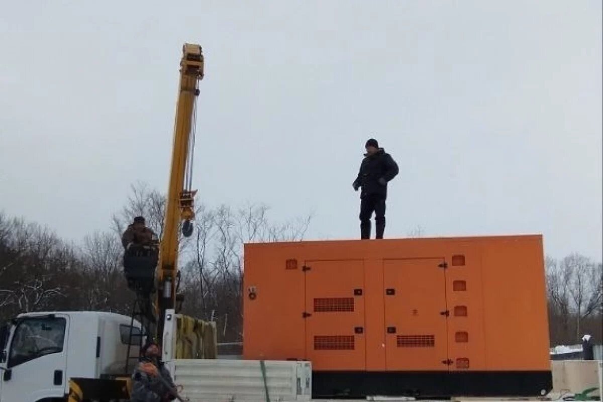    В хабаровском таёжном селе запустили новый дизель-генератор на 400 Вт