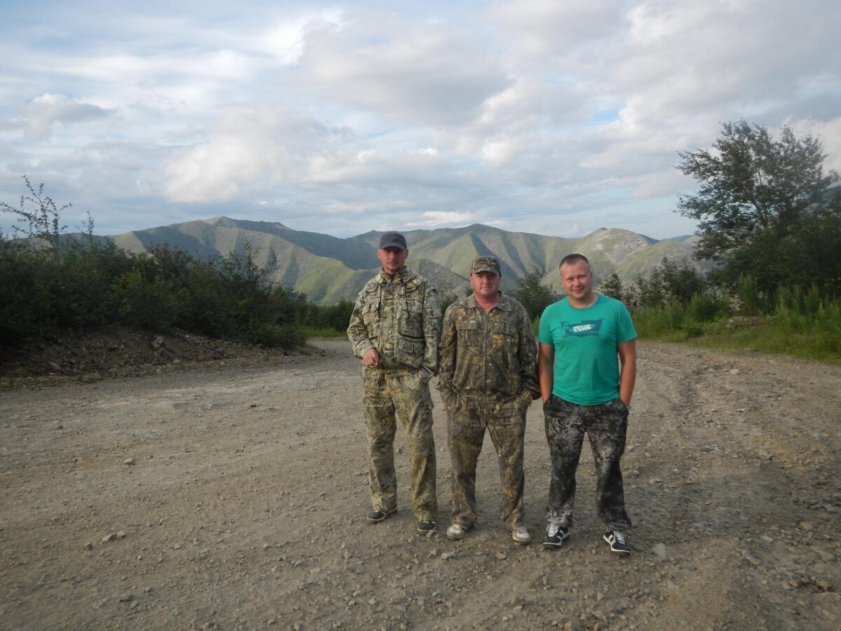 По дороге на реку Кур