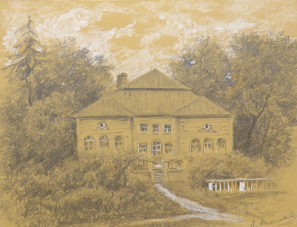 Мельников А.П. Старинная барская усадьба в с. Мурзицы на Суре (бывшее имение Чирковых)