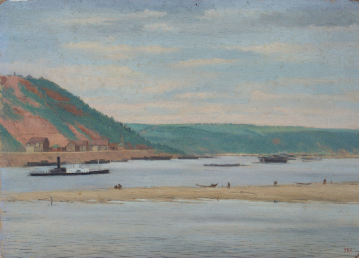 Нейский П.В. Соляные амбары на Оке, на месте Ромодановского вокзала