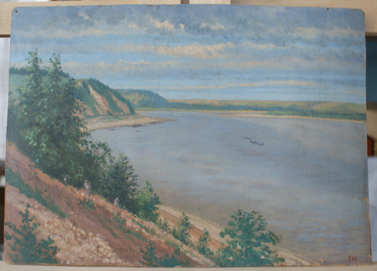 Нейский П.В. Река Ока у Малиновой гряды