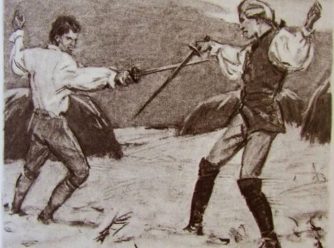 Поединок Гринёва и Швабрина