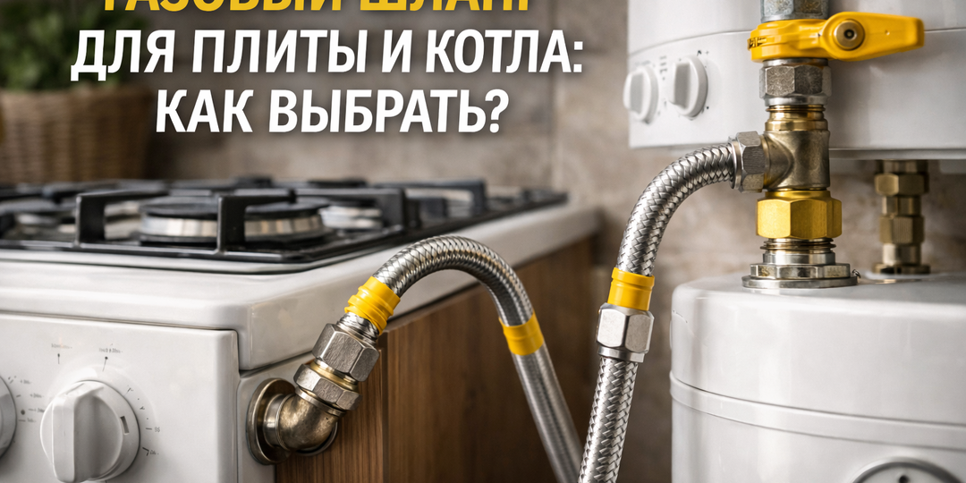 Газовый шланг для плиты и котла: как выбрать и не допустить опасной ошибки