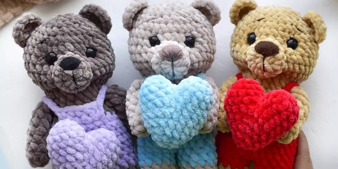 ❤️ PDF "Мишка с сердечком