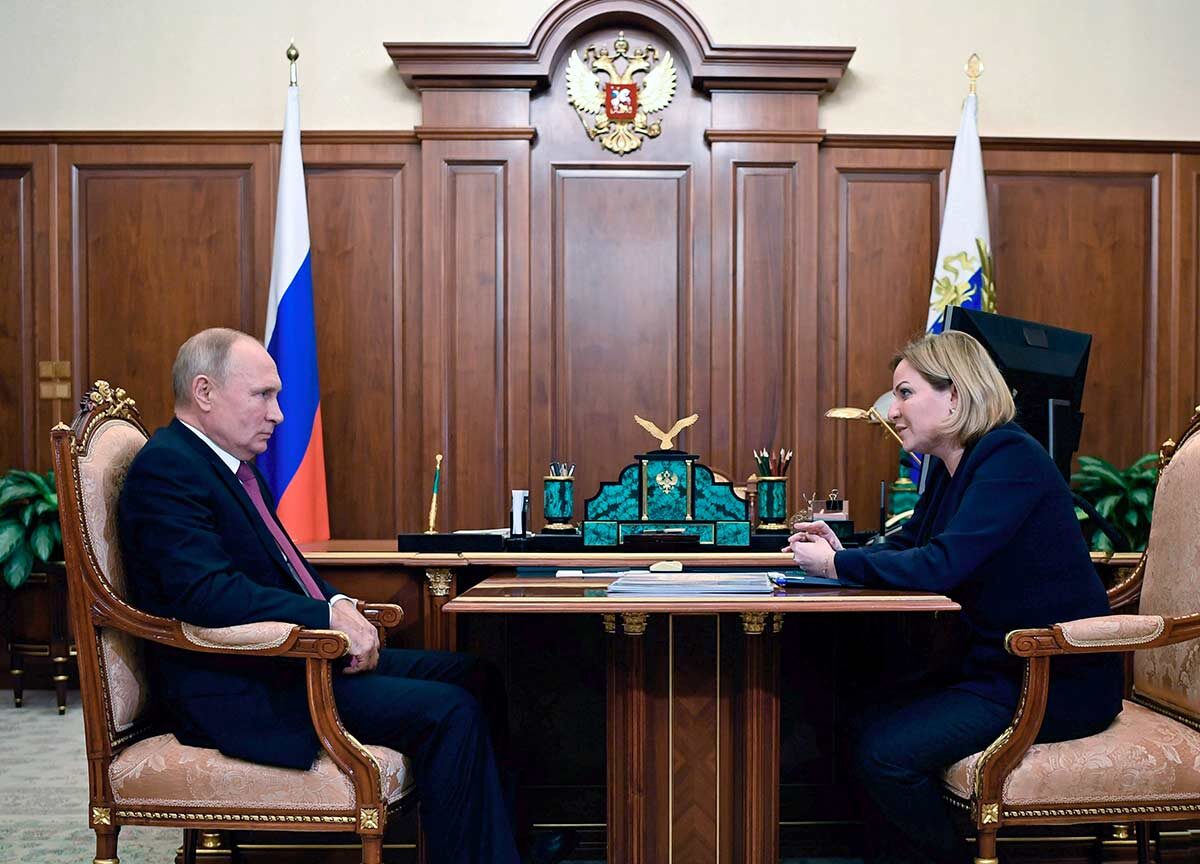 О. ЛЮбимова - любимица В. Путина