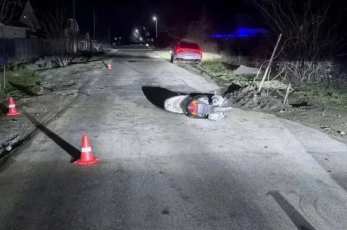    Мопедист погиб под колесами иномарки в Славянском районе