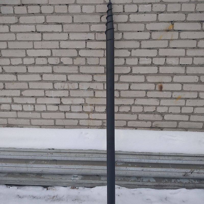 Свая саморезного (шурупного) типа 76 х 2000 мм