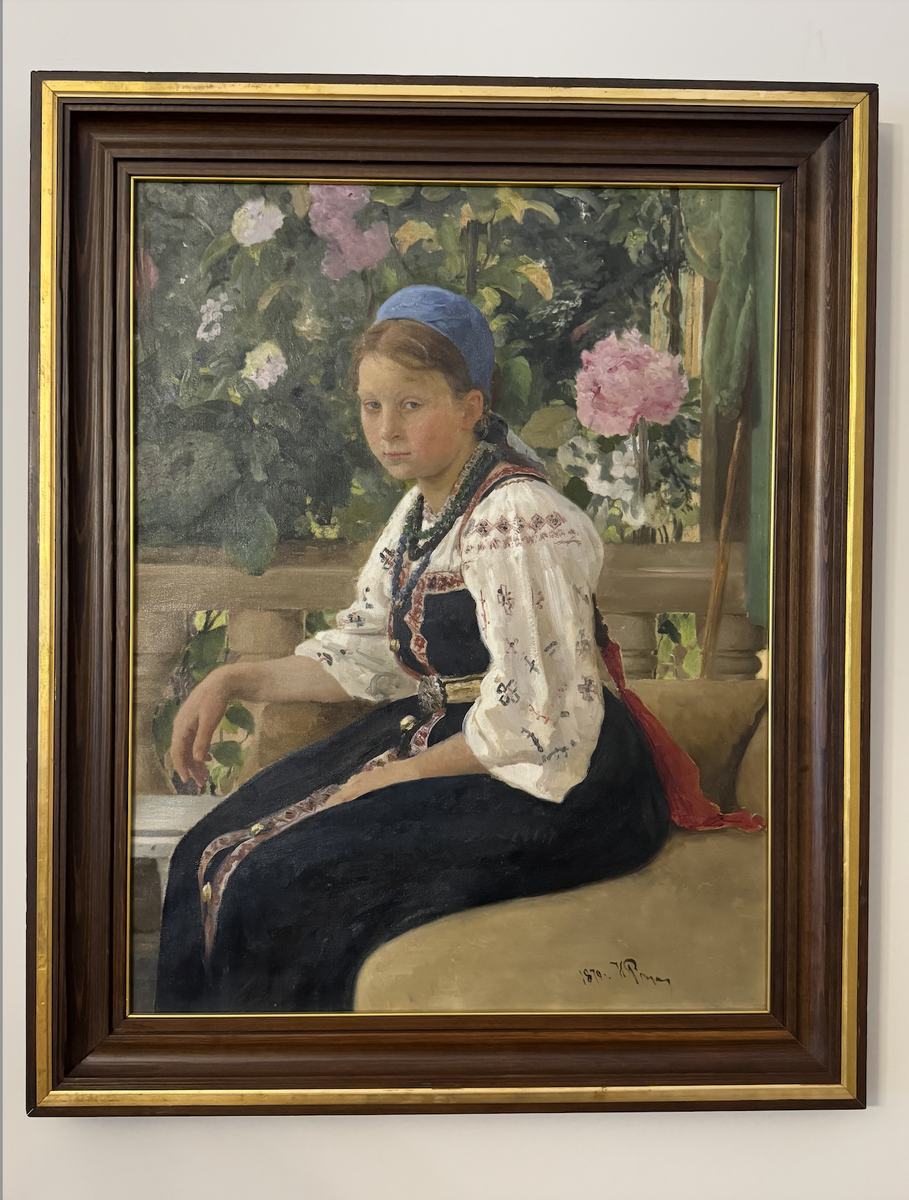 И.Е. Репин "Портрет С.Ф. Мамонтовой", 1879