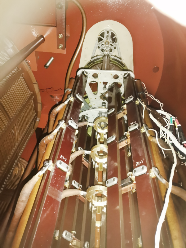 Прямое подключение измерительных кабелей приборов ПКР-2 и ПКР-2М к контактам контактора