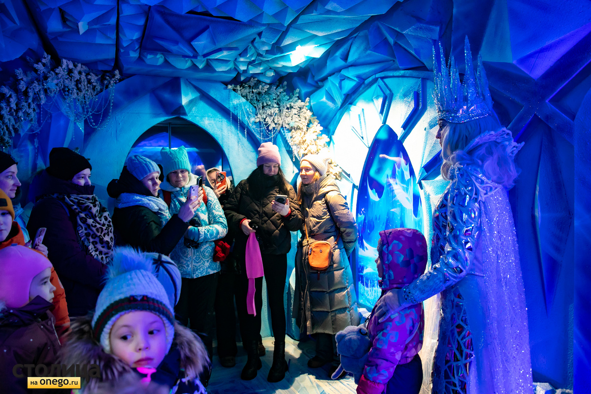    Поезд Деда Мороза вернулся в Карелию© Людмила Корвякова