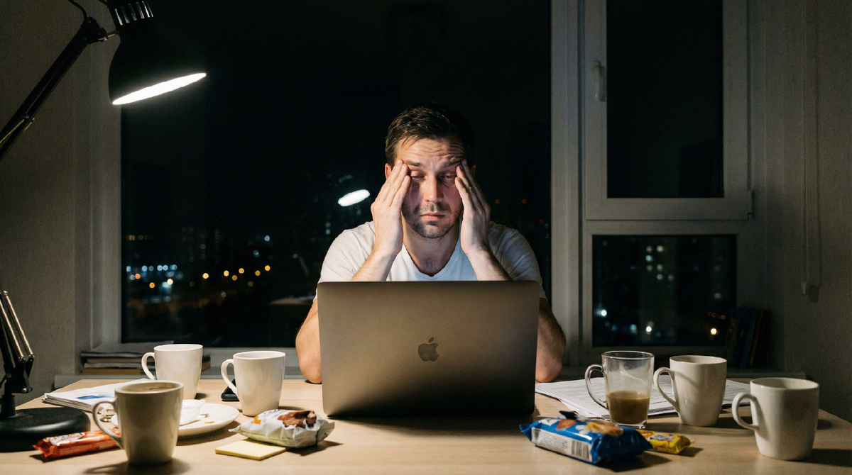 Уставший работник