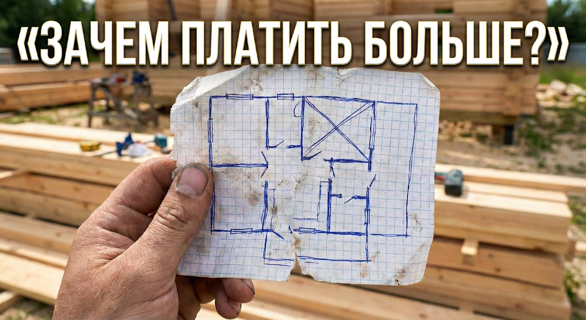 Опытные строители сами поймут расположение комнат.