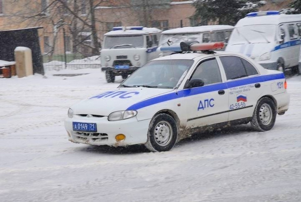    На проспекте Ленина в Туле столкнулись автобус и автомобиль Алексей ФОКИН