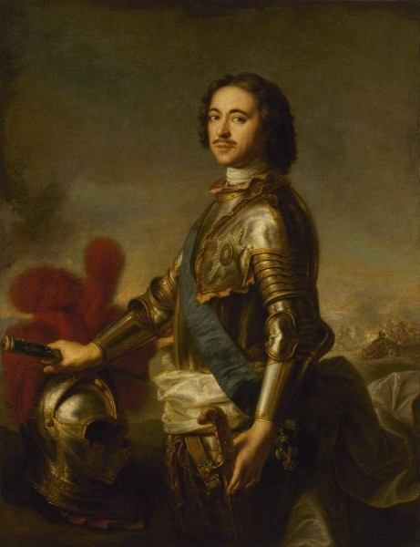 Жан — Марк Натье. Портрет Петра Первого. 1717