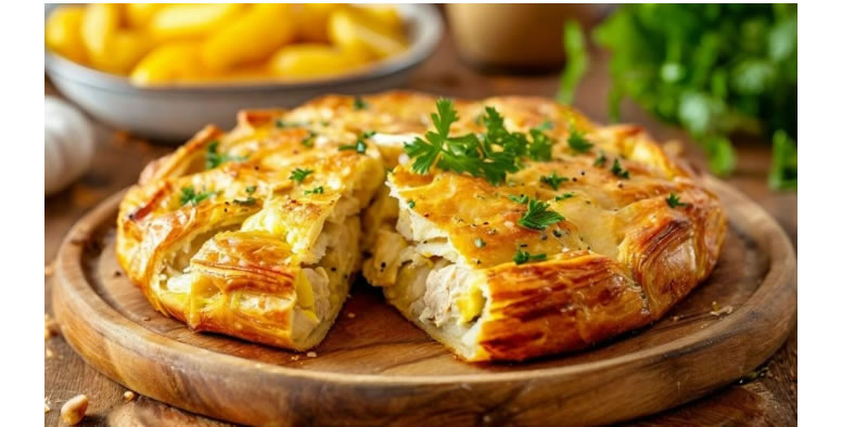 Курник - русский пирог.