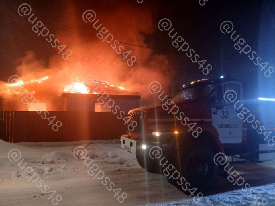    Фото управления государственной противопожарной спасательной службы Липецкой области.