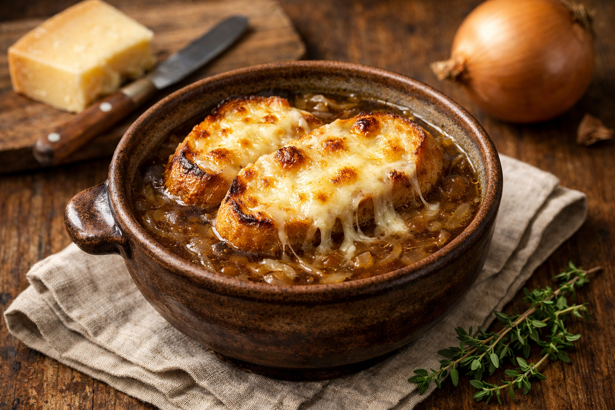 Французский луковый суп