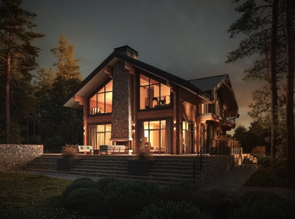 Дом снаружи