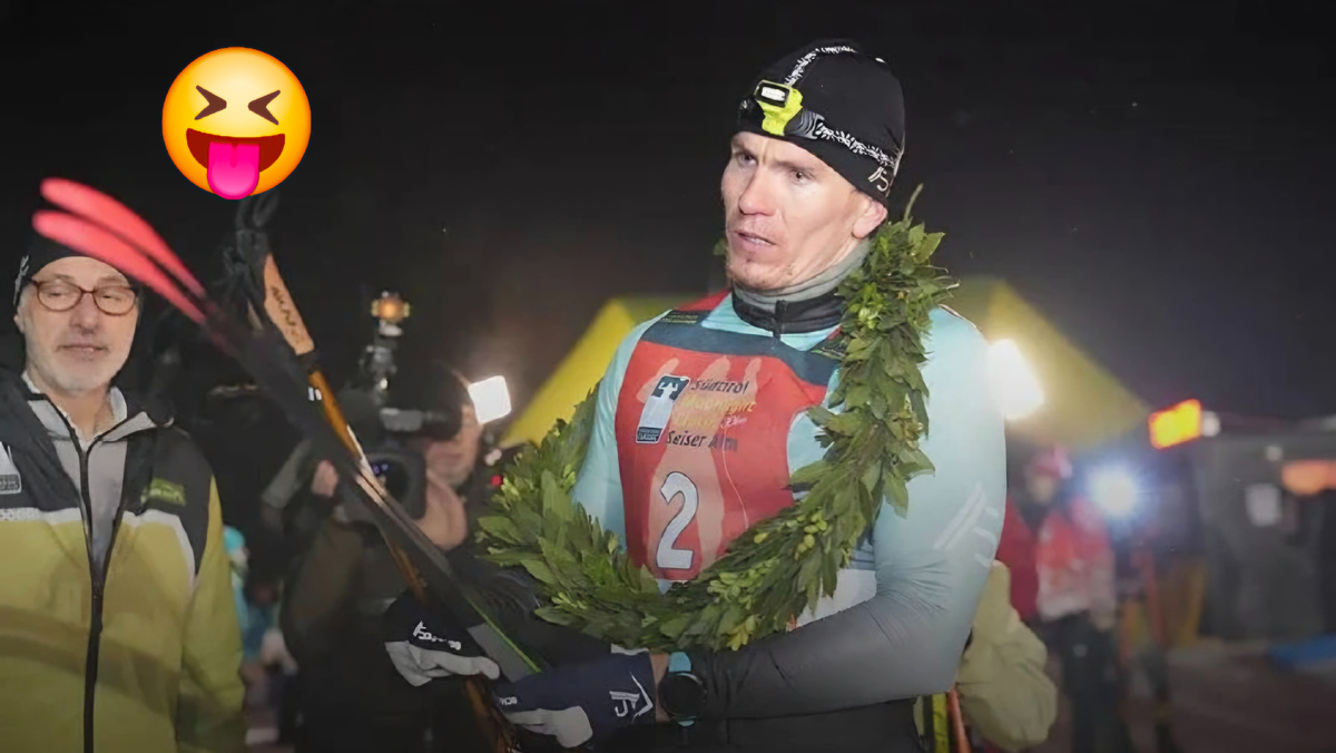 Большунов - победитель гонки в Италии в 2025 г.