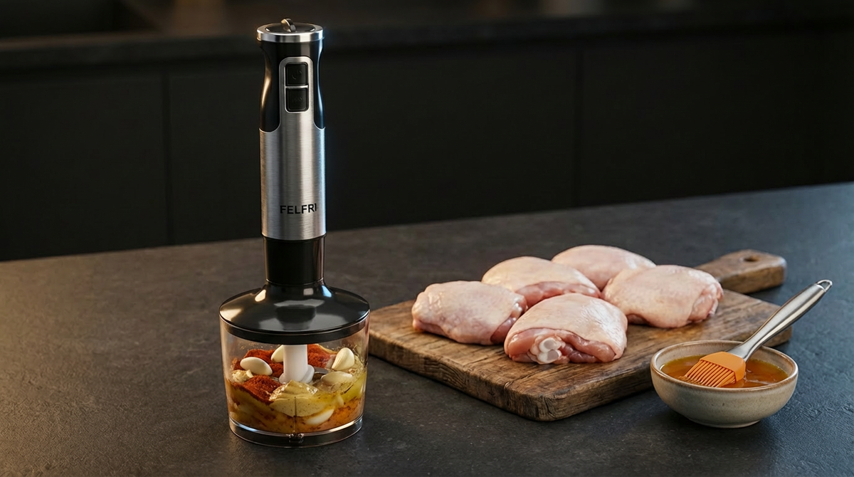 Блендер погружной с измельчителем