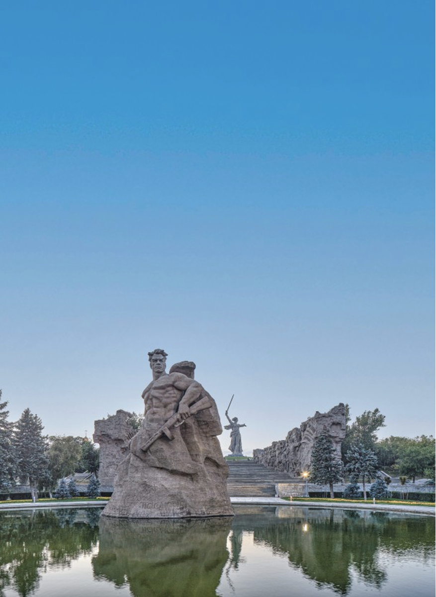 Мемориальный ансамбль на Мамаевом кургане в Волгограде. 1958–1967