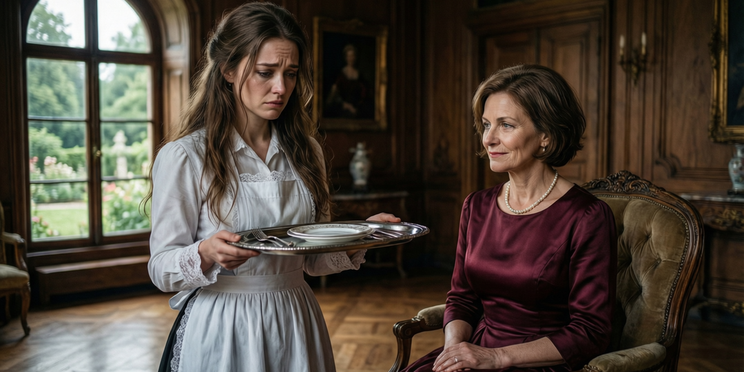 Муж ЗАСТАВИЛ меня стать служанкой и мыть полы в особняке его семьи. Но однажды я сняла фартук и предъявила им СЧЕТ