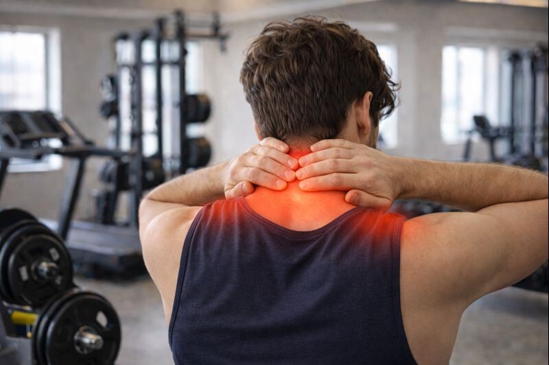 Почему постоянно напрягается шея и плечи?