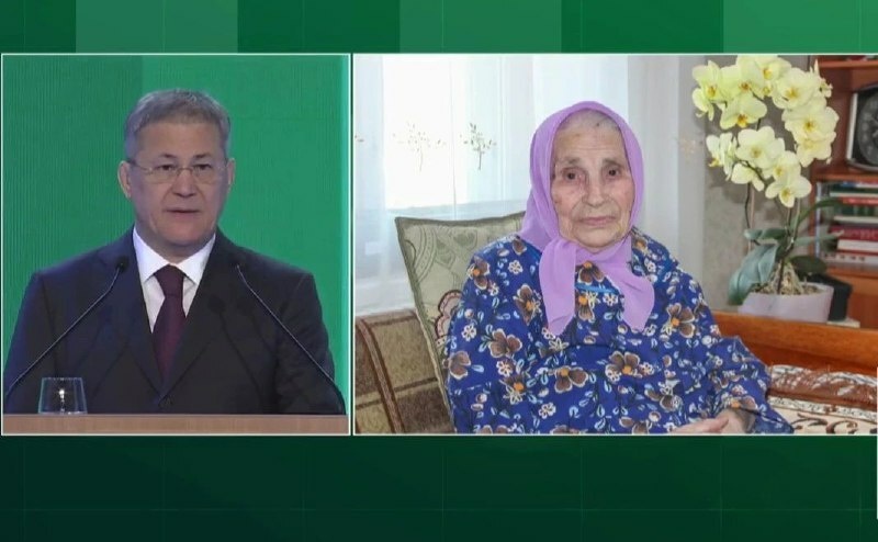 Глава Башкирии в Послании рассказал о жительнице Мелеуза Полине Чельник