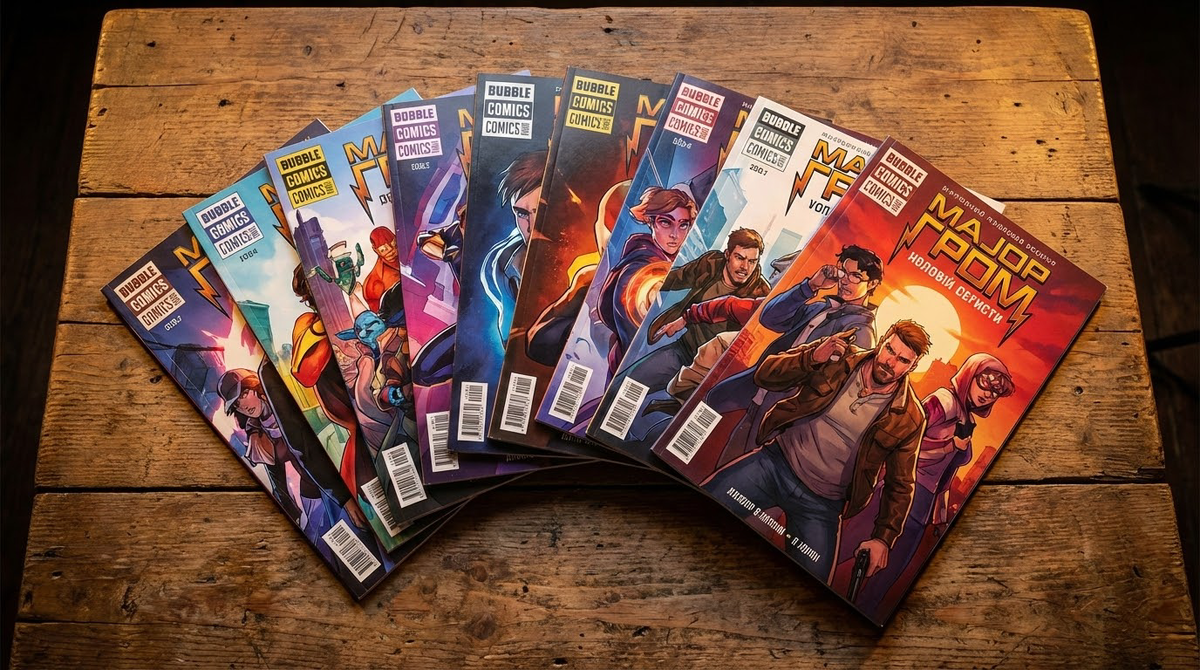 Российские комиксы: от Мурзилки до современных супергероев