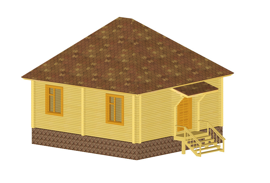 Дом с вальмовой крышей