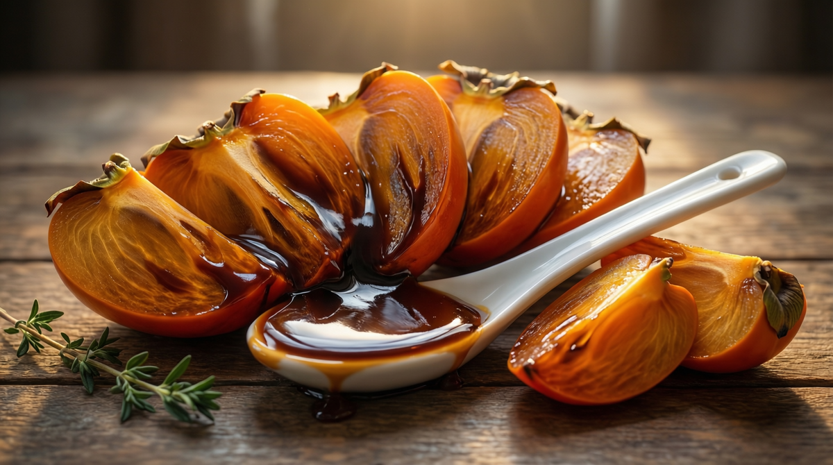 Соус из хурмы и бальзамика