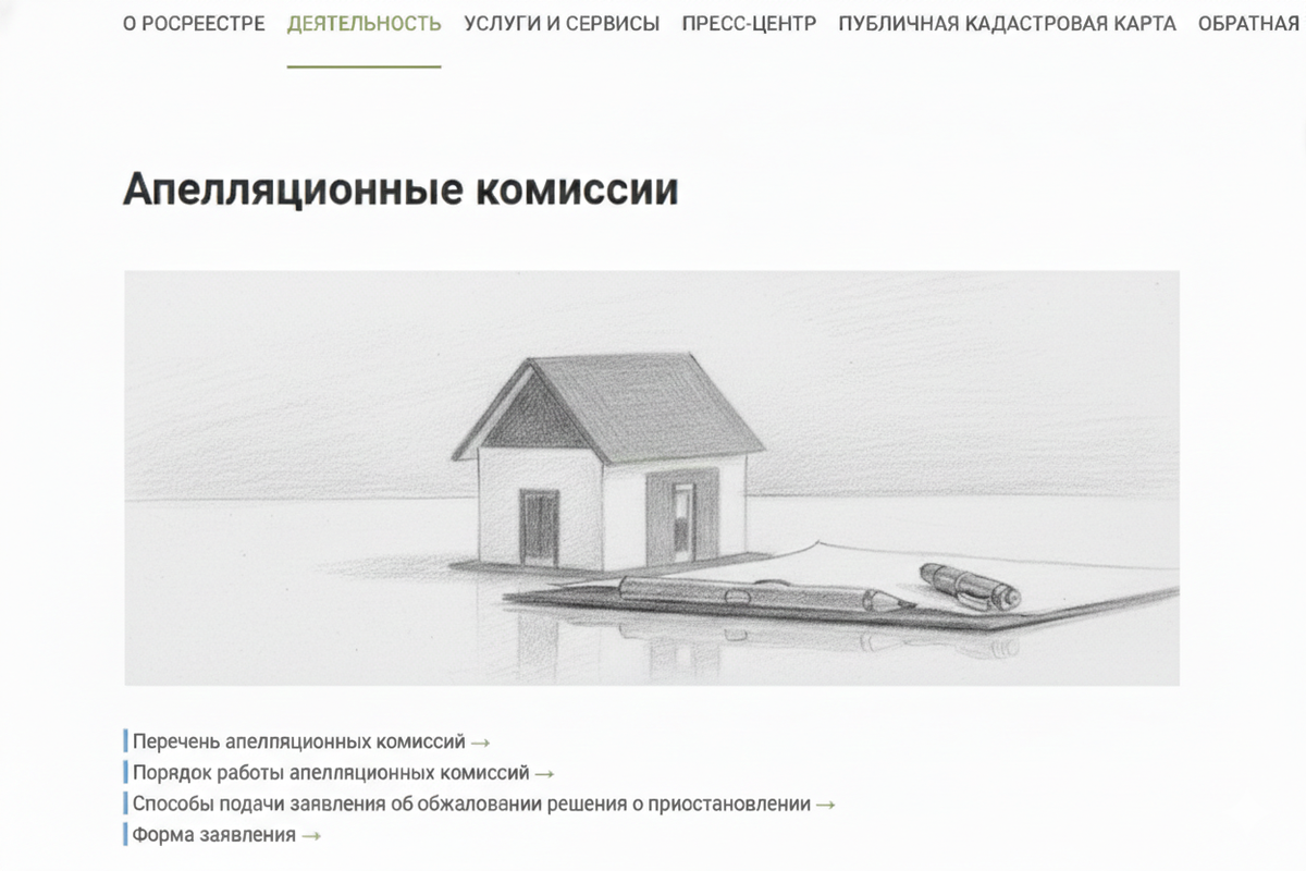 С января 2026 года владельцы недвижимости могут обжаловать приостановку регистрации прав в Росреестре без суда и получить решение за 15 рабочих дней