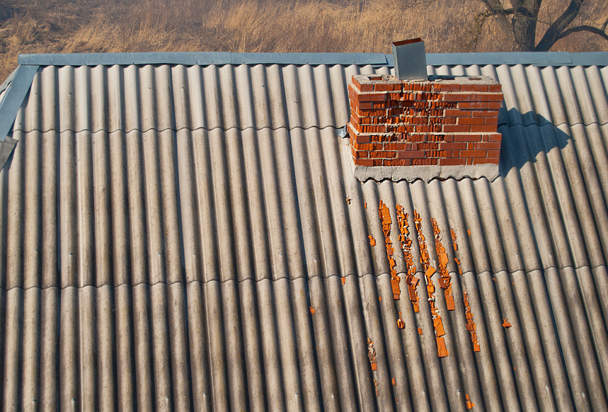 Разрушение поверхности трубы