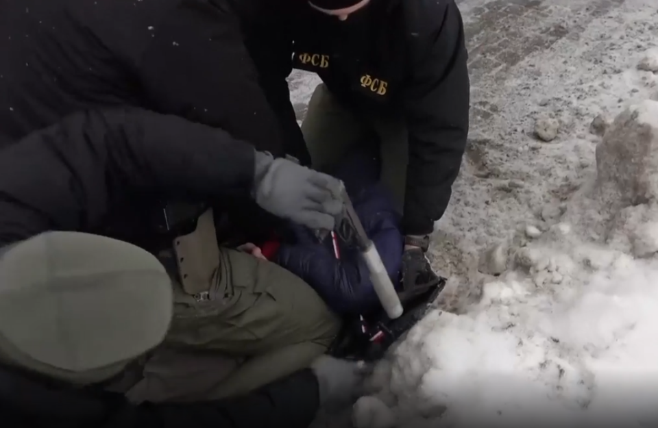    Задержание агента спецслужб Украины. Источник: ФСБ России