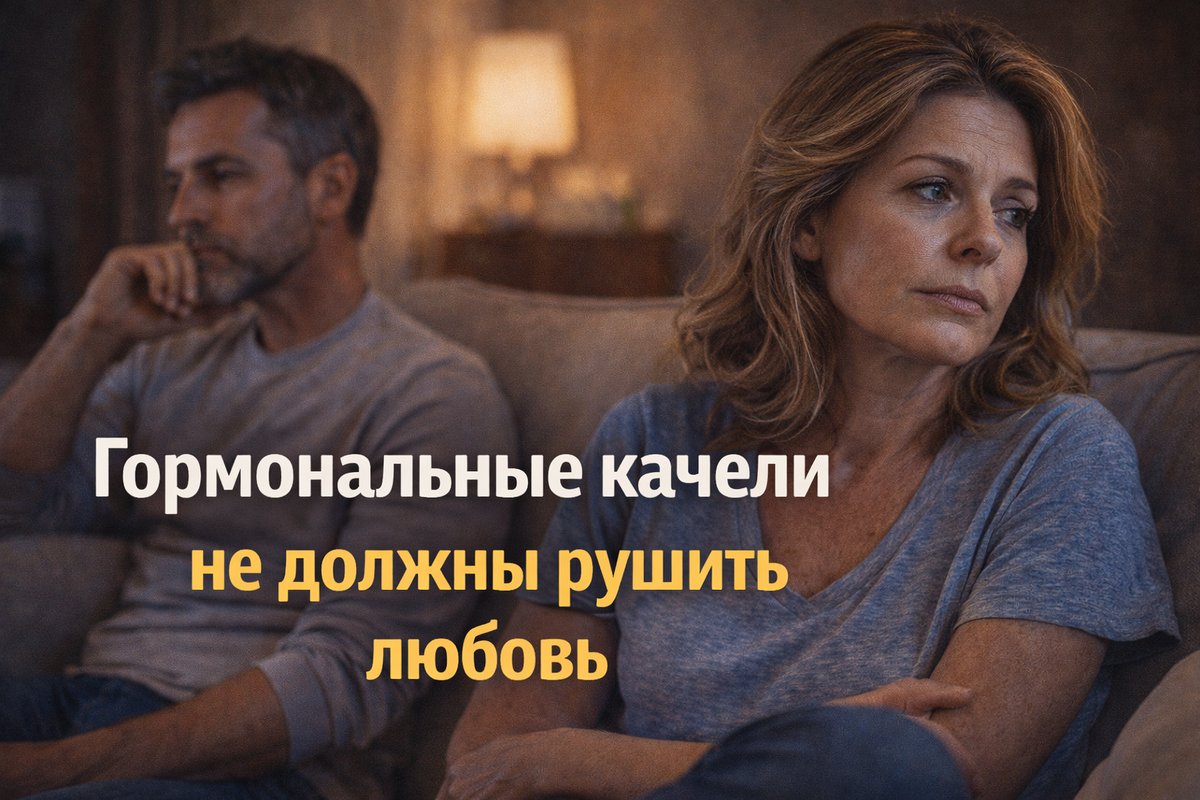 70% женщин после развода винят менопаузу