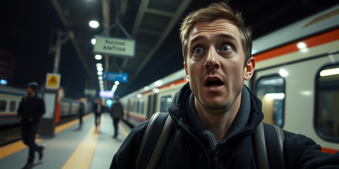 Европеец прибыл на российский вокзал в час ночи и не поверил своим глазам