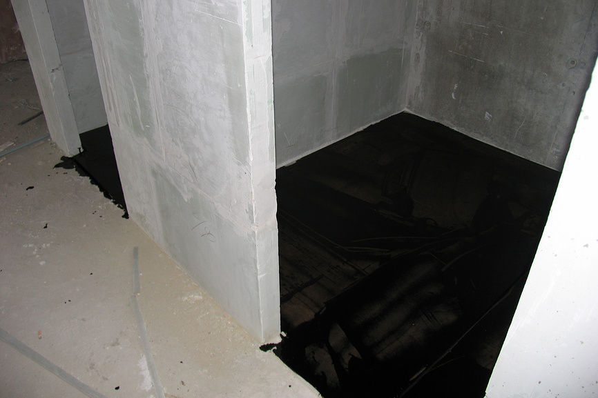 Битумный праймер после нанесения