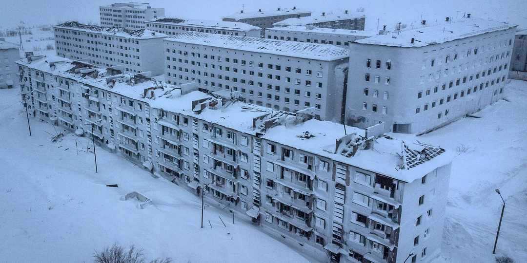 Поселок-призрак Комсомольский, что осталось от посёлка мечты в заполярной Воркуте?